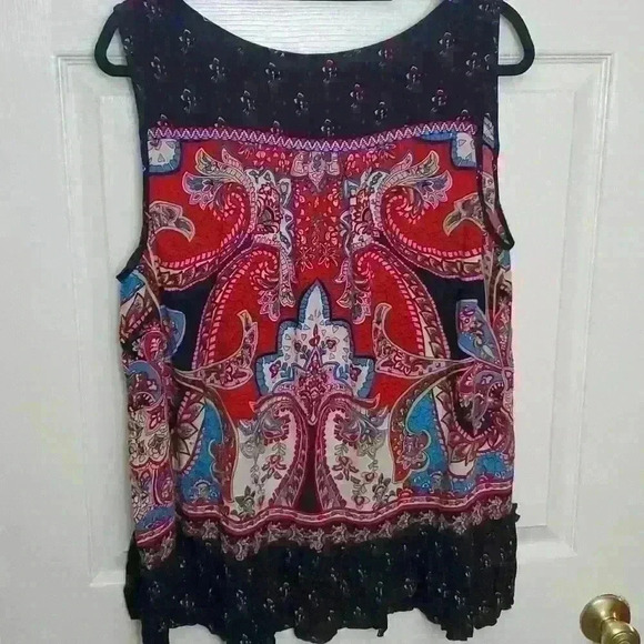 NWT Bila Sleeveless Blouse Size XL k - Picture 3 of 5